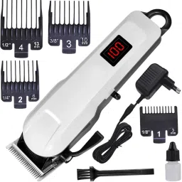 Frinzoo Hair Cutting Machine For Men With Adjustable Trimming Range Fully Waterproof Trimmer 240 minRuntime 4 Length Settings-image-8