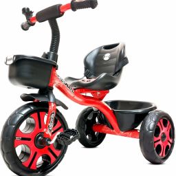 Ninja Plug N Play Kids/Baby Tricycle, Storage Basket, Cushion Seat, and Seat Belt for 12 Months to 48 Months Boys/Girls/Carrying Tricycle-27