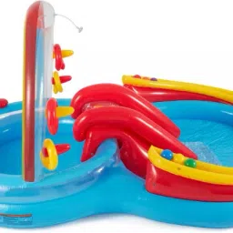 Inflatable Rainbow Ring Water Play Centre Inflatable Swimming Pool-0