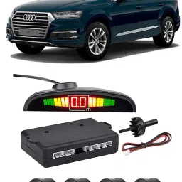 AB22 Black Car Reverse Parking Sensor with LED Display 4 Sensor A22 Parking Sensor-image-23