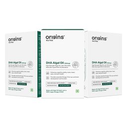 Origins Nutra DHA Algal Oil 500mg (Pack of 3),  28 softgels -11