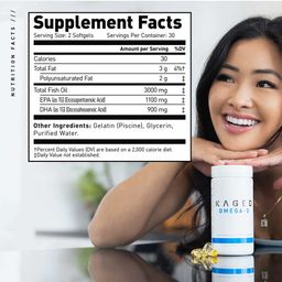 Kaged Muscle Omega-3, 60 softgels image 1