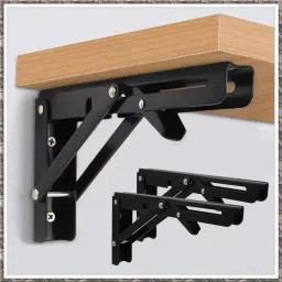 kitandco Folding Shelf Bracket 20 CM- 01 20 CM Shelf Bracket image 4