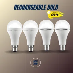 Rechargeable Emergency Bulb 12W Inverter Rechargebale Emergency Bulb_Pack_4 A323 3 hrs Bulb Emergency Light-image-69