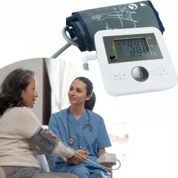 Dishan BM 27 Fully Automatic Battery Powered Pressure Checking Machine with Pulse Measurement & Memory Function, Digital Bp Monitor image 5