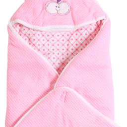 Striped Crib Woollen Blanket for Mild Winter-image-97