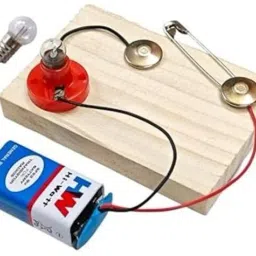 Simple Electric Circuit Science Project Working Model DIY Kit for Class 6 7 8-23