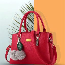 Women Red Messenger Bag-image-56