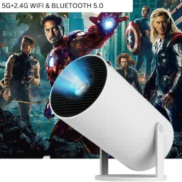 SACRO Smart Projector for Home 4K Support Rotabable Design withApp Netflix,YouTubeZ115 (4500 lm / 1 Speaker / Wireless / Remote Controller) Portable Projector-16