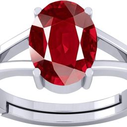 11.25 Ratti Burma Ruby Manik Gemstone Ring A1 Quality Stone Ruby Brass Plated Ring-image-33