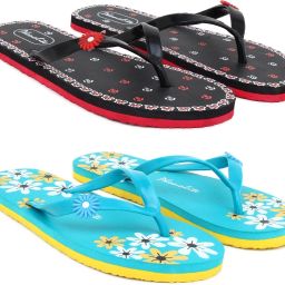 Womens Casual comfort stylish trending combo slippers (Pack of 2) Women Flip Flops-image-24