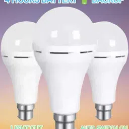 12W-Emergency LED bulb Rechargeable LED light up to 4-hour backup 4 hrs Bulb Emergency Light-17