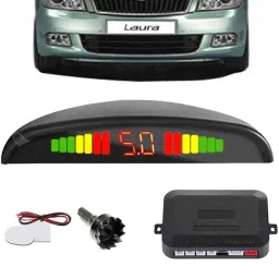 PKNA1120 White Car Reverse Parking Sensor with LED Display 4 Sensor PKNA1120 Parking Sensor-12