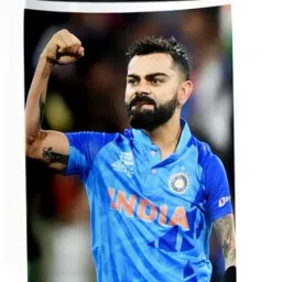 Virat Kohli Sipper Water Bottle For Bithday Boys Girls Friends (GS-427) 600 ml Water Bottle-image-94