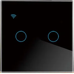 amiciSmart WIFI Switch,2 Gang Wall Switch with Touch Button Compatible with Alexa(2300W) Smart Switch-3