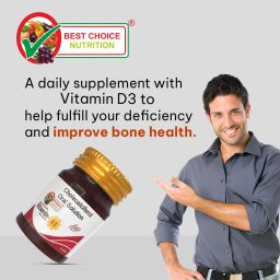best choice nutrition Vitamin D3 (Once a Week Formula)Sugar Free Nano Shots for strong bone & immunity image 3
