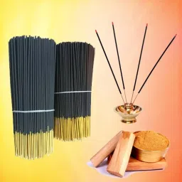 Premium Quality Natural Incense Stick Agarbatti, Used for Daily Pooja (1 Kg) Chandan/Sandal Fragrance-picture-41