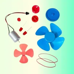 Wind Mill Motor Generator Pulley Dynamo Classroom Project Working Model Kit-image-28