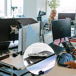 Vroxy Multi Use Foldable Monitor Screen Top Stand | Home TV Remote, Wi-fi Router, Set Top Box Holding Shelf for TV Top Screen | Non Slip TV Screen Top Storage Shelf - 1 PCs image 4