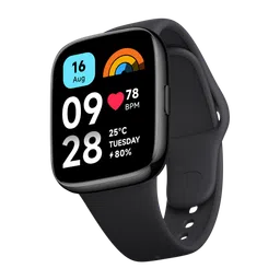 Redmi Watch 3 Active Smartwatch with Bluetooth Calling (46.4mm LCD Display, 5ATM Water Resistant, Charcoal Black Strap) image 4
