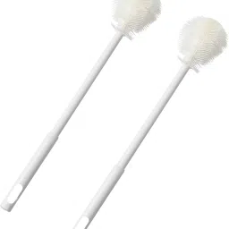 Long Handle Silicone Bottle Brush with Soft TPE Bristle, Water Bottle Cleaner K2-image-88