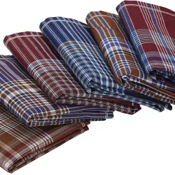 NIFTER 100% Cotton Premium Collection Handkerchiefs For Men ["Multicolor"] Handkerchief-image-68