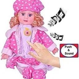 Baby Poem Doll for Girls Best Birthday Gift (Multicolor) (Multicolor)-image-99