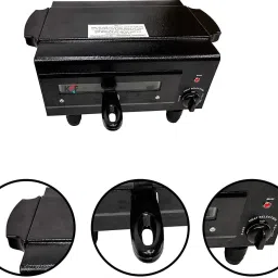 16-Inch MultiUse Maker for Baking Grilling Roasting with Element Control Switch Electric Tandoor-image-36