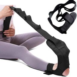 Yoga Belt for Women Men, 5 Loops Yoga Strap for Stretching Nylon Yoga Strap-image-110