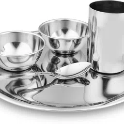 Pack of 5 Stainless Steel Dinner Set-24