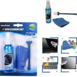 Atyai 3 in 1 Laptop Computer LCD Led TV Screen Cleaning Kit Cleaning Cloth Brush Kits for Laptops, Computers, Gaming, Mobiles-10
