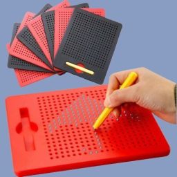 Magnetic Board for Creative Drawing, Reusable Erasable Writing Pad for Kids|128-25