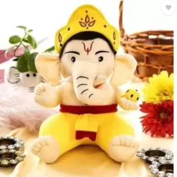 Bal Ganesh ji Cute Soft Toy Ideal Gift /Kids Stuffed plush - 35 cm (Multicolor)- 32 cm-image-52