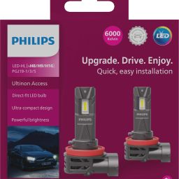 11366U2500 Ultinon Access H8/H9/H16-Fog direct-fit 6000K White headlight bulb Fog Lamp Car LED (12 V, 20 W)-19