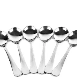 Soup Spoon Set Pack of 6 Premium Stainless Steel Stainless Steel Soup Spoon Set-image-54