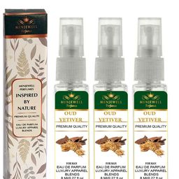 Menjewell Men Set Of 3 Oud Vetiver Eau De Parfum-0