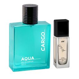 CFS Cargo Aqua & For You Set Of 2 Long Lasting EDP- 100 ml - 25 ml-14