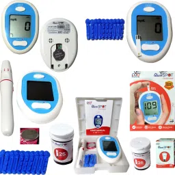ethigen Portable Glucometer for Glucose Test with 25 Strips Glucometer image 5