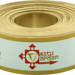Brass Strip For Vastu Remedy (8 Feet, 12 MM Width, 0.3MM Thickness) ( Pack-1) Decorative Showpiece - 11 cm-image-58