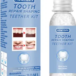 Fake Teeth Replacement Kit for Temporary Restoration of Missing, Broken Teeth Teeth Whitening Liquid-image-40