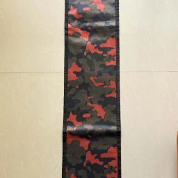 Red Glossy Camo Bat Cover Free Size-image-10