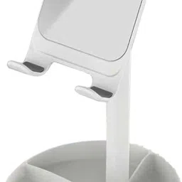 TechGuy4u Universal Cell Phone / Tablet desktop Stand with Mirror, Adjustable Phone / Tablet Holder for Table / Bed Upto 12.9 inch for Video Recording, Shooting & Watching Movie Mobile Holder-image-42