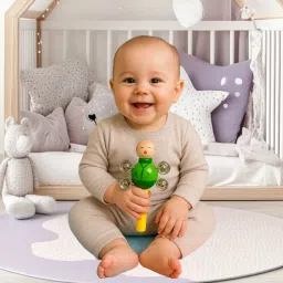 shape tone joy gentle adorable ring colorful Rattle-image-94