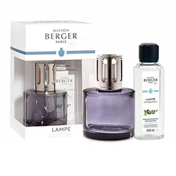MAISON BERGER Grey & Silver-Toned Glass Aroma Oil Diffuser-image-79