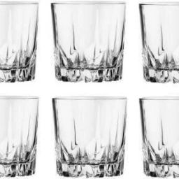 (Pack of 6) Crystal Heavy Base Whisky Glass Set, 6 Piece, Clear Glass Set Whisky Glass-image-21