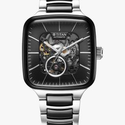 titan Ceramic Automatic Fusion Square Analog Watch - For Men NT90175KD01|90175KD01|NT90175KD01-picture-28