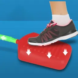 zuuluzrs Jump Rocket Stomp Blaster Toy Easy to Use Air Powered Foam Rockets image 3