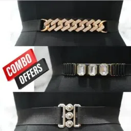 Women Casual Multicolor Fabric Belt-image-65