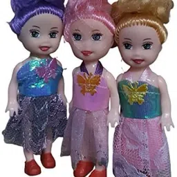 Realistic Three Sister Dolls with Fancy Dress & Movable Body Parts for Kids|94-image-60