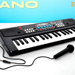 37-Key Musical Piano Keyboard with Microphone 430A1 Song Record Feaure_L386-image-22